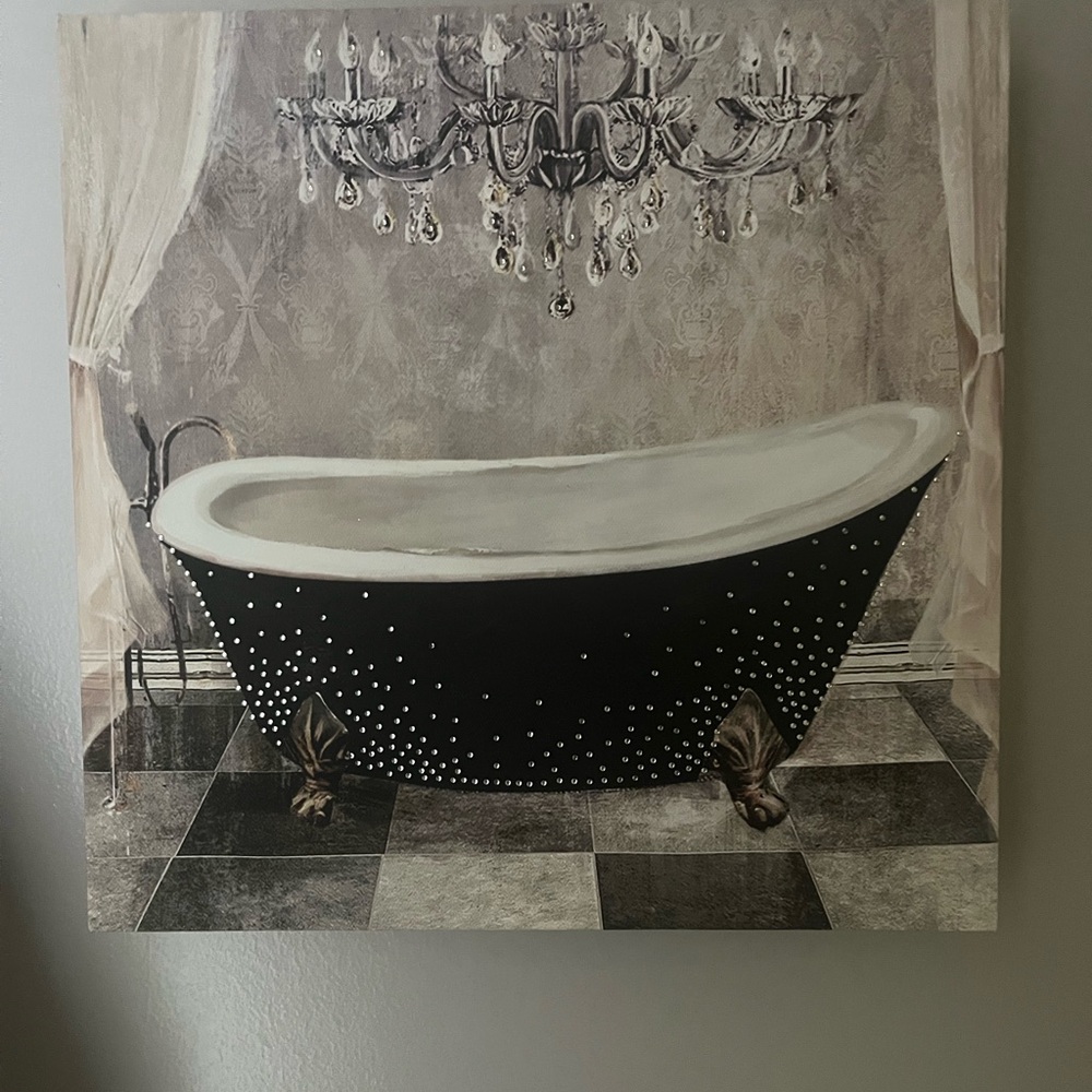 Painting Picture Bathtub